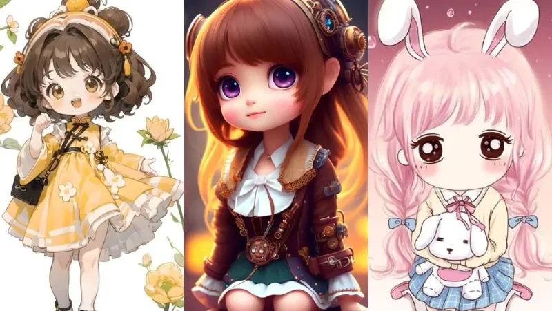 Những hình vẽ chibi ngây thơ và quyến rũ - hình 5