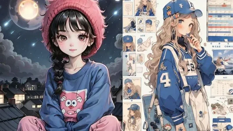 Những hình vẽ chibi nữ đẹp nhất - hình 1