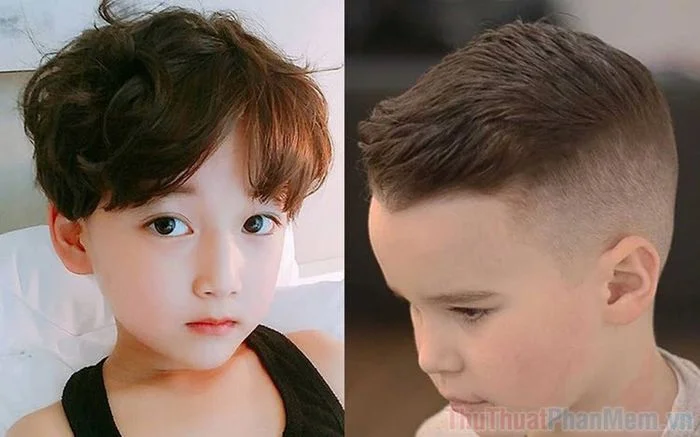 Nét đẹp của kiểu tóc cho bé trai 4 tuổi