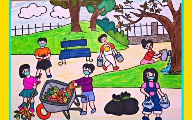 100+ Ý tưởng vẽ tranh bảo vệ môi trường đẹp nhất, sáng tạo