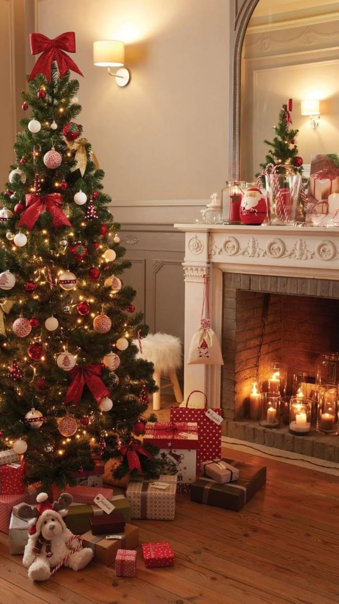 Hình nền Giáng sinh cây thông noel (3)