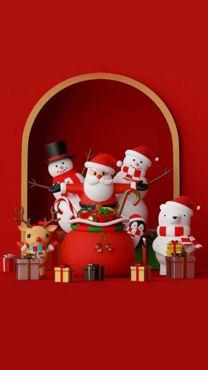 Hình nền Giáng sinh cute