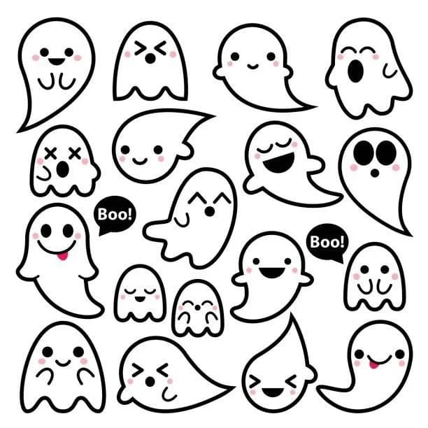Sticker Con Ma Cute