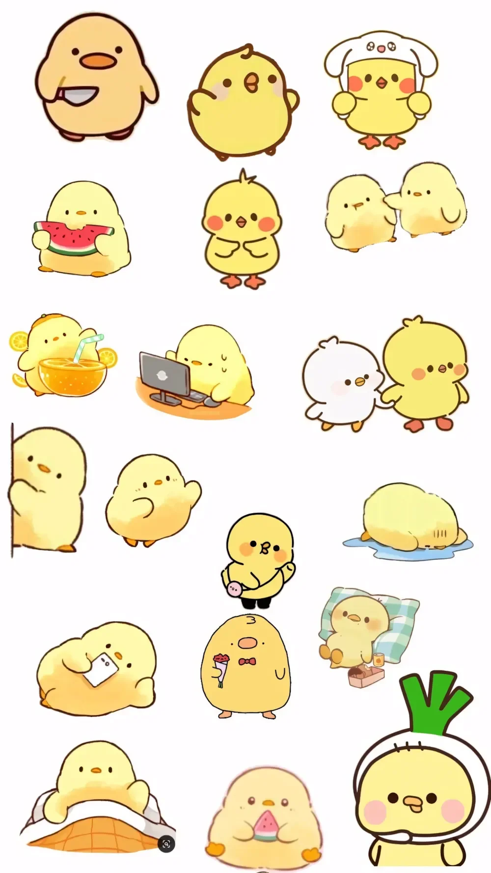 TOP 971+ Hình Vẽ Cute Đơn Giản Đồ Ăn, Con Vật, Anime Chibi (2)