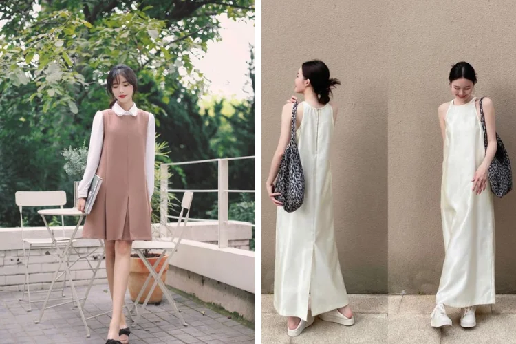 các mẫu đầm suông đẹp