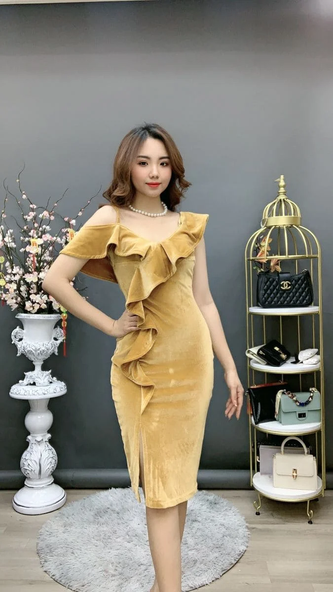 mẫu đầm nhung trẻ trung (18)