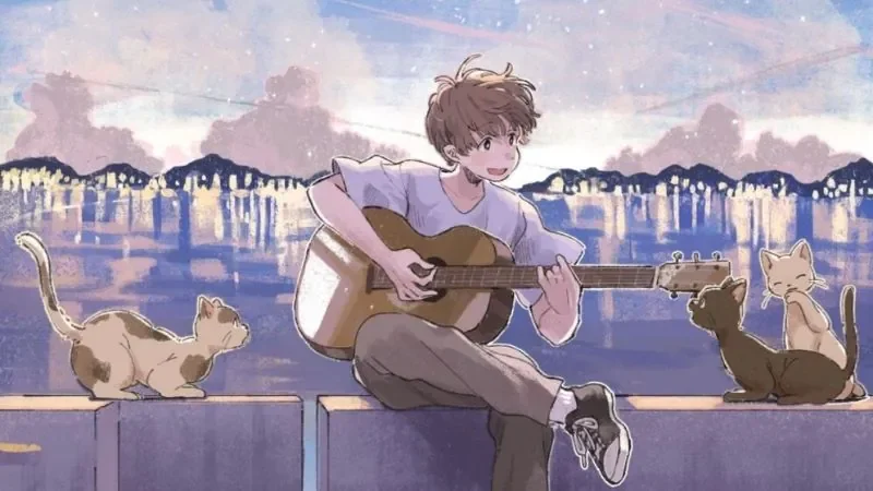 Ảnh anime nam chill - hình 4