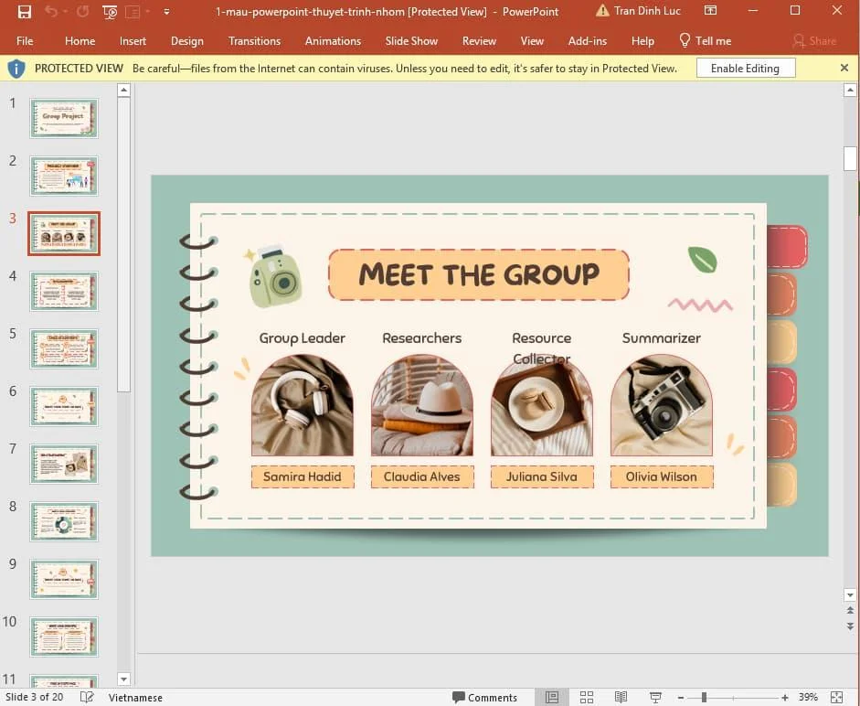 Tải 10+ mẫu Powerpoint thuyết trình nhóm ấn tượng miễn phí