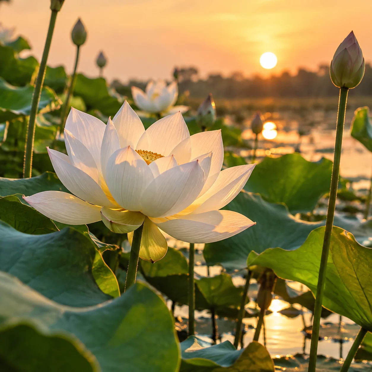 hình ảnh hoa sen, mẫu 35