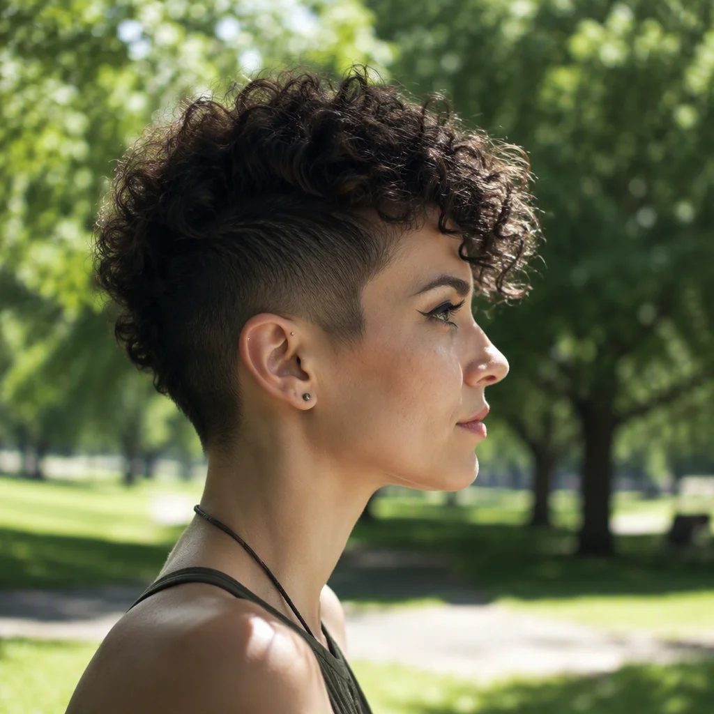 Bộ ảnh kiểu tóc undercut, tấm 8
