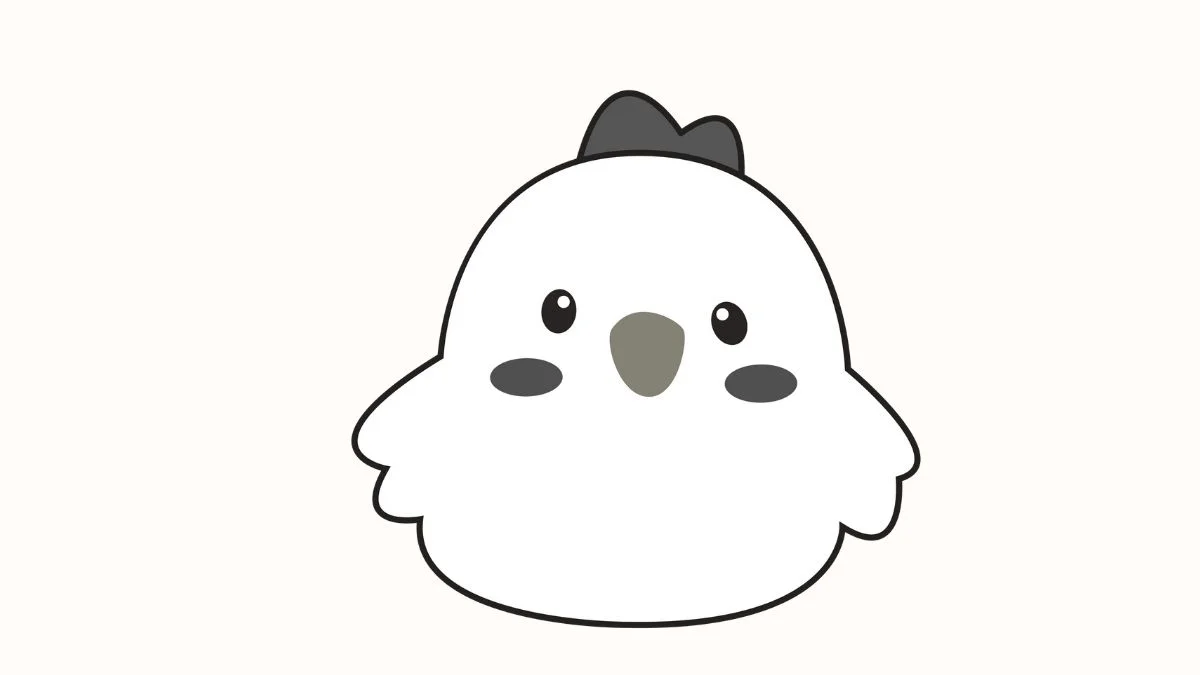 tải Hình vẽ cute không màu 4k