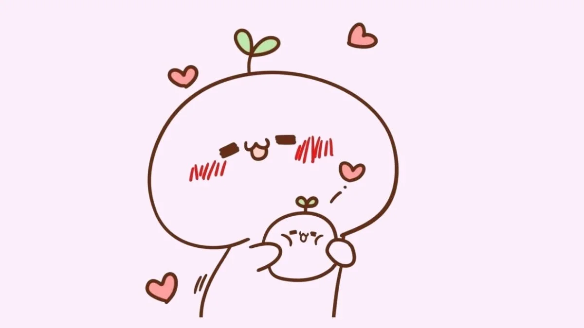 hình vẽ cute sticker cưng lắm