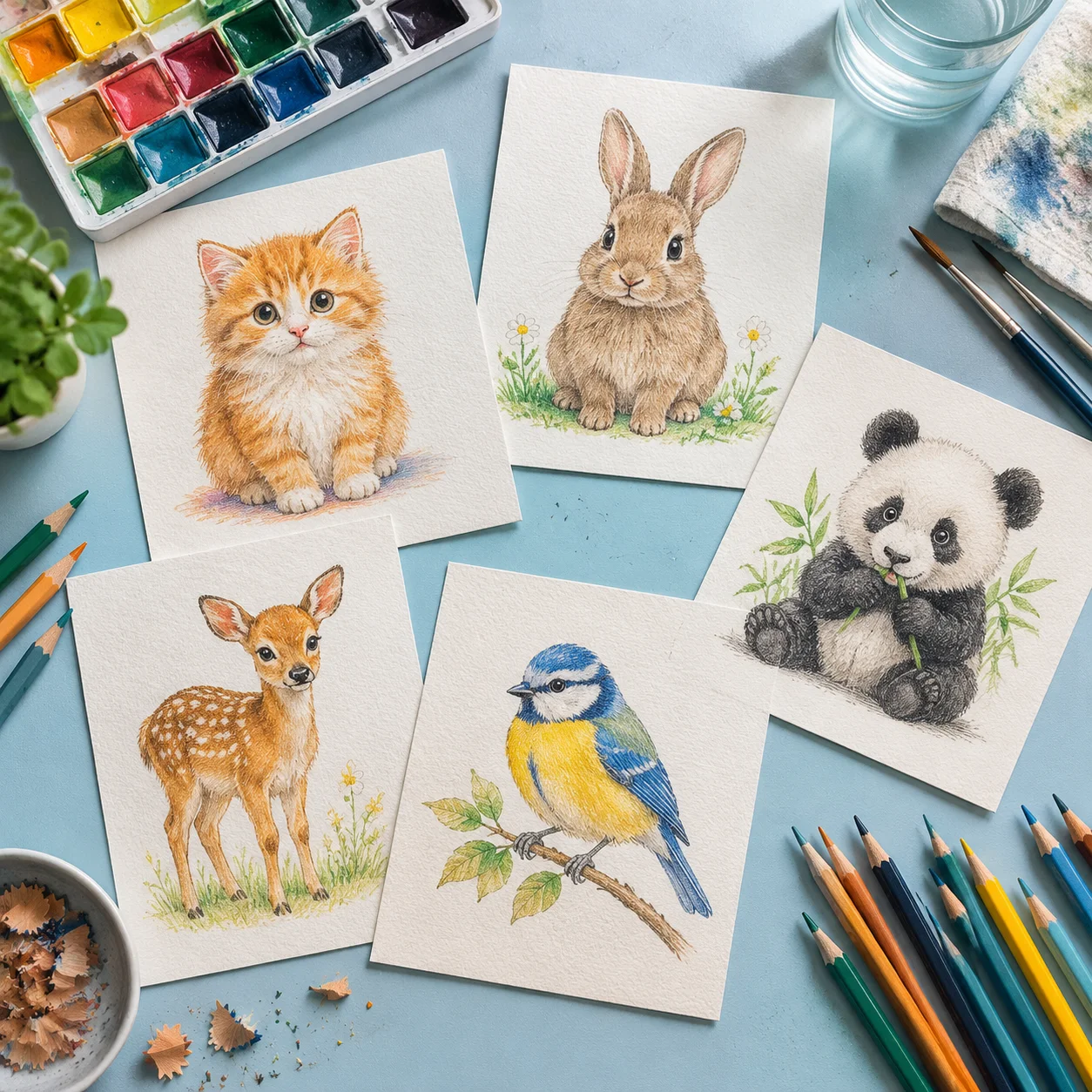 Ảnh 18 minh hoạ hình vẽ cute